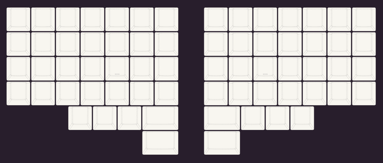 Ergolite custom keycaps